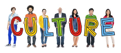 Group of People Standing Holding Culture